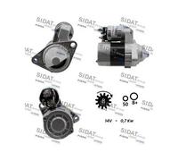 Motorino D'avviamento Sidat S12VA0132 per Nissan