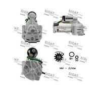 SIDAT S12VS0032 Motorino avviamento