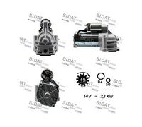 Motorino D'avviamento Sidat S12VS0032A2 per Ford