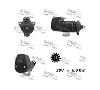 Motorino D'avviamento Sidat S24BH0042A2 per Alfa Romeo Fiat Iveco Lancia