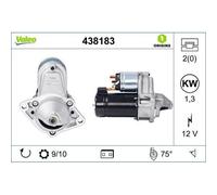 Motorino D'avviamento Valeo 438183 Valeo Origins New Oe Technology per Bedford