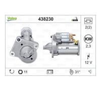 Motorino D'avviamento Valeo 438230 Valeo Origins New Stop&start Oe Technology