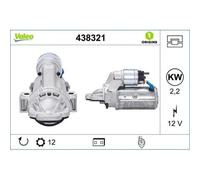 Motorino D'avviamento Valeo 438321 Valeo Origins New Oe Technology per Ford