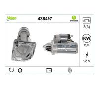 Motorino D'avviamento Valeo 438497 Valeo Origins New Oe Technology per Citroën
