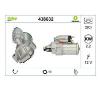 Motorino D'avviamento Valeo 438632 Valeo Origins New Oe Technology per Ford