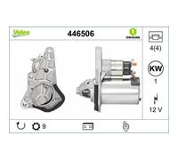 Motorino D'avviamento Valeo 446506 Valeo Origins New Oe Technology per Nissan