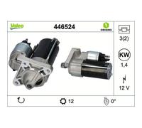 Motorino D'avviamento Valeo 446524 Valeo Origins New Oe Technology per Nissan