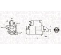 MAGNETI MARELLI Motorino d'avviamento per FORD MAZDA MITSUBISHI