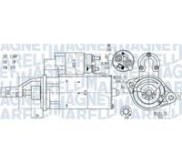 Motorino di avviamento 063721114010 MAGNETI MARELLI per AUDI A6 C5 A4 B5 A4 B6