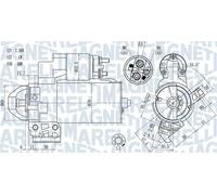 Motorino di avviamento 063721466010 MAGNETI MARELLI per BMW 1 Cabriolet 7 3 X3 1