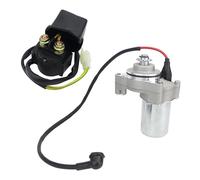 Motorino Di Avviamento A 3 Bulloni E Relè Solenoide Per 50cc 70cc 90cc 100cc 110cc 125cc ATV Dirt Bike Go Kart Motore Fuoristrada Cinese