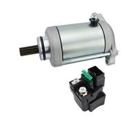 Motorino di avviamento e relè 31100-44D10 31100-44D21 Compatibile con Suz-uk Vinson 500 4x4 LT-A500F 02-07 LT-F500F 03-07(2PCS SET)