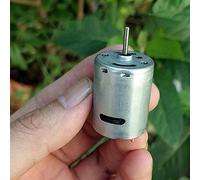 Motorino di avviamento elettronico con spazzola di carbone rotante High Torque 370, forte macchinario elettrico magnetico, DC 3V 6V 7.2V 12V Micro motorino di avviamento elettronico, Hobby Electric FU