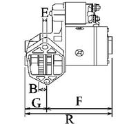 Motorino di avviamento HC-CARGO 116516