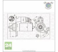 Motorino di avviamento M.Marelli per AUDI TT A3 SEAT TOLEDO III IBIZA IV CORDOB