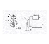 Motorino di avviamento MAGNETI MARELLI 063521230140