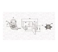 Motorino di avviamento MAGNETI MARELLI 063721089010