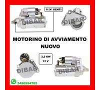 MOTORINO DI AVVIAMENTO NUOVO CITROEN BERLINGO-C2-C3-C5-DS3 DA 05 726890 23
