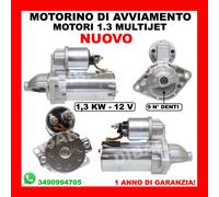 MOTORINO DI AVVIAMENTO NUOVO OPEL - PEUGEOT 1.3 CDTI-HDI DAL 2003 MSN8045 330