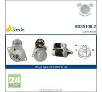Motorino di Avviamento Sando per AUSTIN MINI ROVER