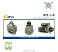 Motorino di Avviamento Sando per OPEL INSIGNIA A MERIVA B CORSA D TOYOTA RAV 4