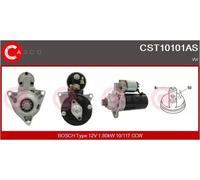 Motorino di avviamento Senso rotazione antiorario CST10101AS CASCO per VW