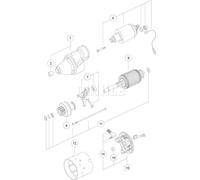 Mahle Original Motorino di avviamento MS 414