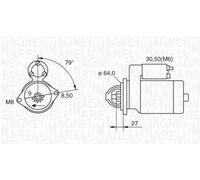 Magneti Marelli 063280045010 - Motorino D'Avviamento