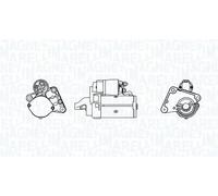 MAGNETI MARELLI 063720113910 Motorino avviamento