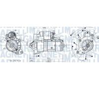 MAGNETI MARELLI 063721416010 Motorino avviamento
