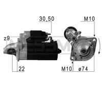 MOTORINO AVVIAMENTO COMPATIBILE Bmw Serie 1 ber. (e81/e87)(2004->) 2,0 - 105kw 1