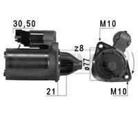 Motorino di avviamento Senso rotazione orario 220744A ERA per HYUNDAI KIA