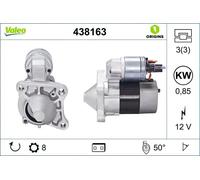Motorino d'avviamento VALEO 438163 compatibile con DACIA MITSUBISHI NISSAN RENAU