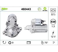 VALEO Motorino d'avviamento compatibile con ALFA ROMEO FIAT LANCIA OPEL 460443