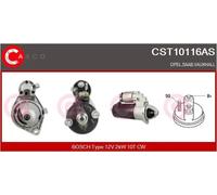 Casco Motorino d'avviamento CST10116AS senso rotazione orario per OPEL SAAB