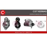 Motorino di avviamento Senso rotazione orario CST10200AS CASCO per OPEL DAEWOO