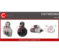 Motorino di avviamento Senso rotazione orario CST10223AS CASCO per AUDI VW