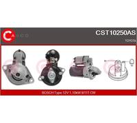 Motorino di avviamento Senso rotazione orario CST10250AS CASCO per TOYOTA AURIS