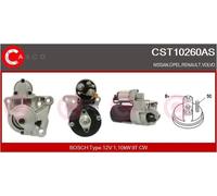 Motorino di avviamento Senso rotazione orario CST10260AS CASCO per RENAULT OPEL