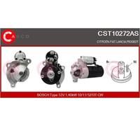 Motorino di avviamento Senso rotazione orario CST10272AS CASCO per PEUGEOT FIAT