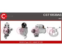 Motorino di avviamento Senso rotazione orario CST10539AS CASCO per BMW 1 3 5