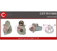 Motorino di avviamento Senso rotazione orario CST15113AS CASCO per MERCEDES-BENZ