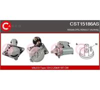 Motorino di avviamento Senso rotazione orario CST15186AS CASCO per RENAULT OPEL