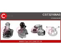 CASCO Starter 2.20 Kw per Kia Sorento I 2.5 Crdi Carnival Hyundai H-1 Scatola