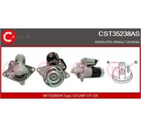 Motorino di avviamento Senso rotazione orario CST35238AS CASCO per RENAULT OPEL