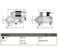 DENSO DSN3132 Motorino avviamento