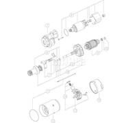 MAHLE ORIGINAL MS 293 Motorino avviamento