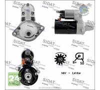 Motorino di avviamento Sidat per ALFA ROMEO MITO CITROEN NEMO FIAT GRANDE PU eiy