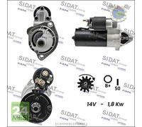 Motorino di avviamento Sidat per AUDI CABRIOLET A6 A4 SKODA SUPERB VW PASSAT eii