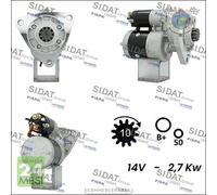 Motorino di avviamento Sidat per BELARUS Series